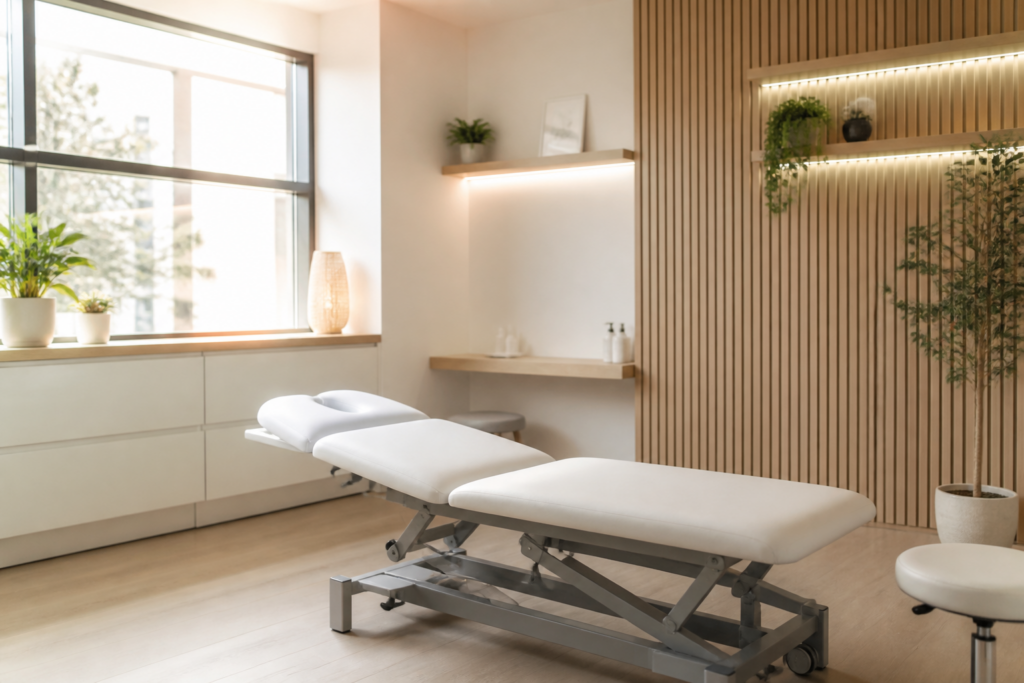 Cabinet d'ostéopathie lumineux et professionnel à Vitry-sur-Seine