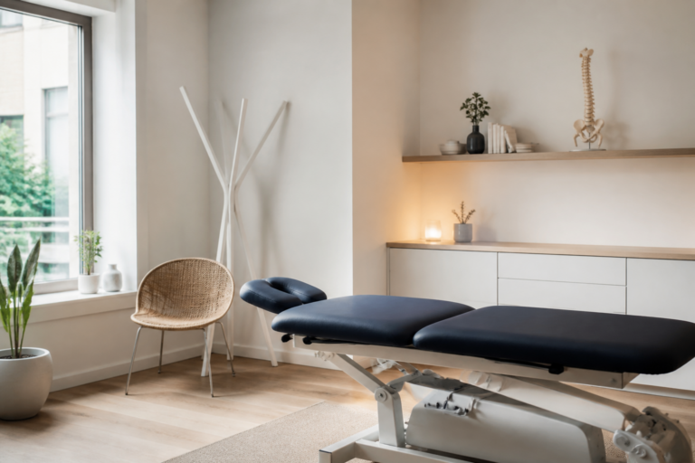 Cabinet d'ostéopathie lumineux et professionnel à Vitry