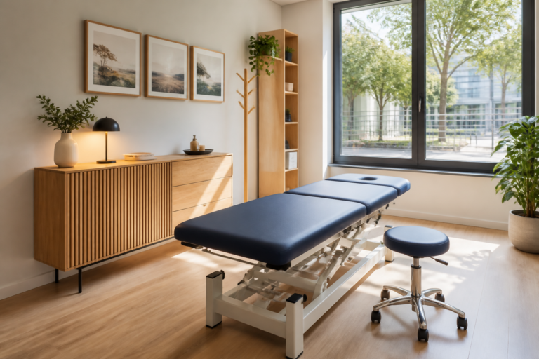 Cabinet d'ostéopathie lumineux et professionnel à Vitry