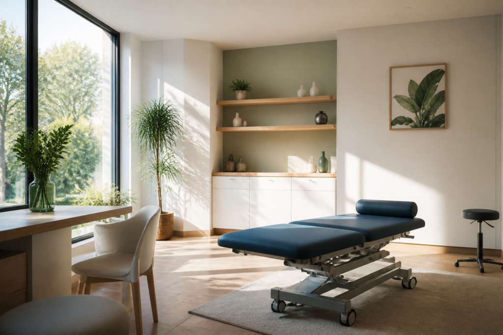 Cabinet d’ostéopathie lumineux et professionnel à Vitry