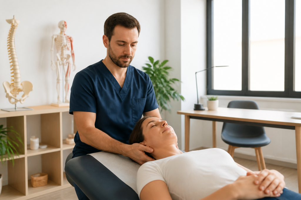 Cabinet d’ostéopathie lumineux et professionnel à Vitry