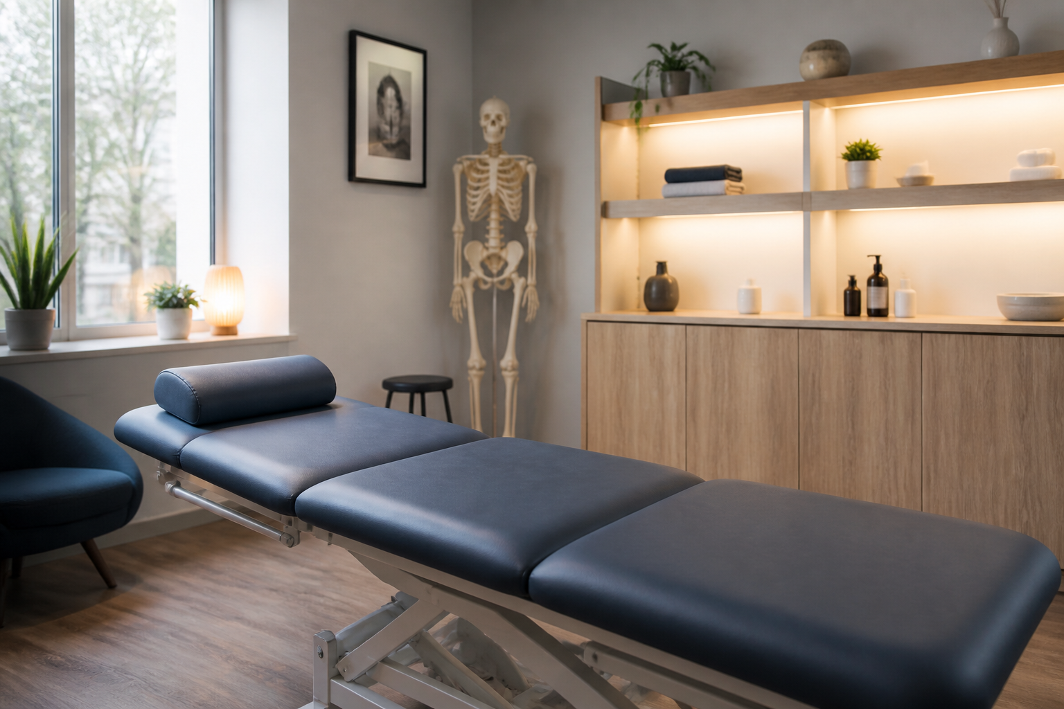 Cabinet d'ostéopathie lumineux et professionnel à Vitry