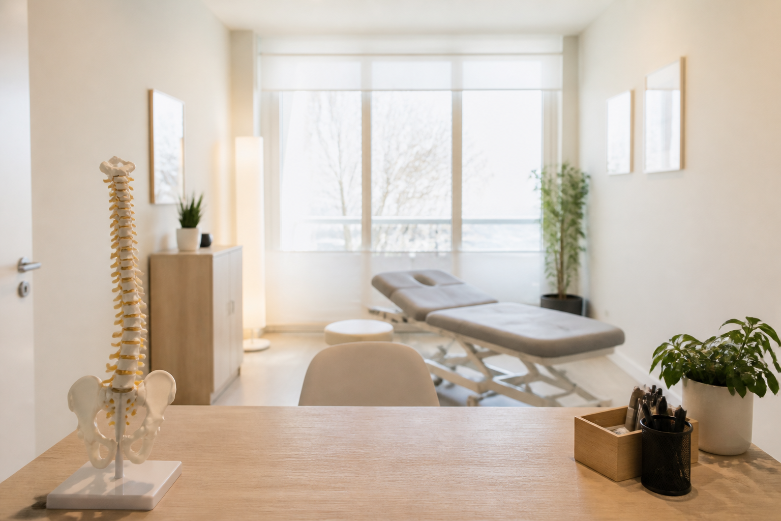 Cabinet d'ostéopathie lumineux et professionnel à Vitry