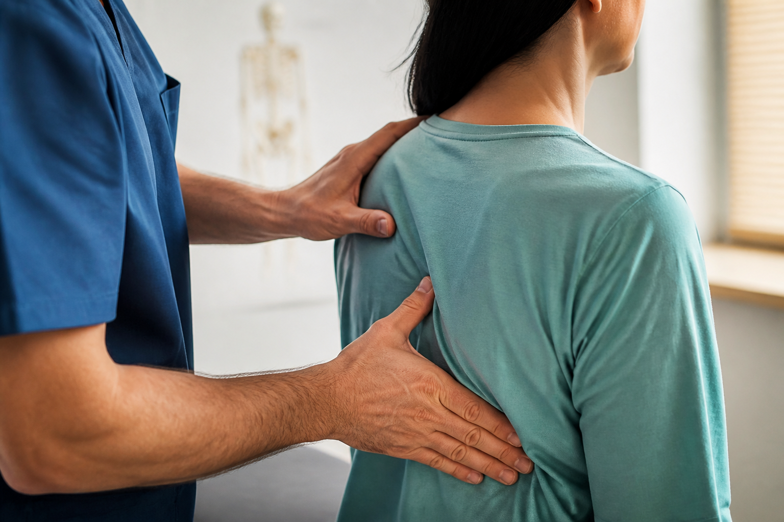 Manipulation douce pour la posture et mobilité en ostéopathie