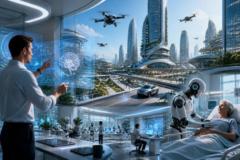 découvrez les principales applications de l'intelligence artificielle en 2026 et comprenez comment cette technologie transforme divers secteurs pour un avenir innovant.