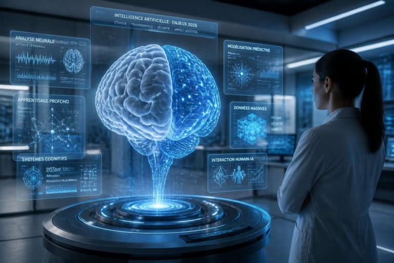 découvrez les principaux enjeux de l'intelligence artificielle en 2026 et comment cette technologie transforme notre avenir.