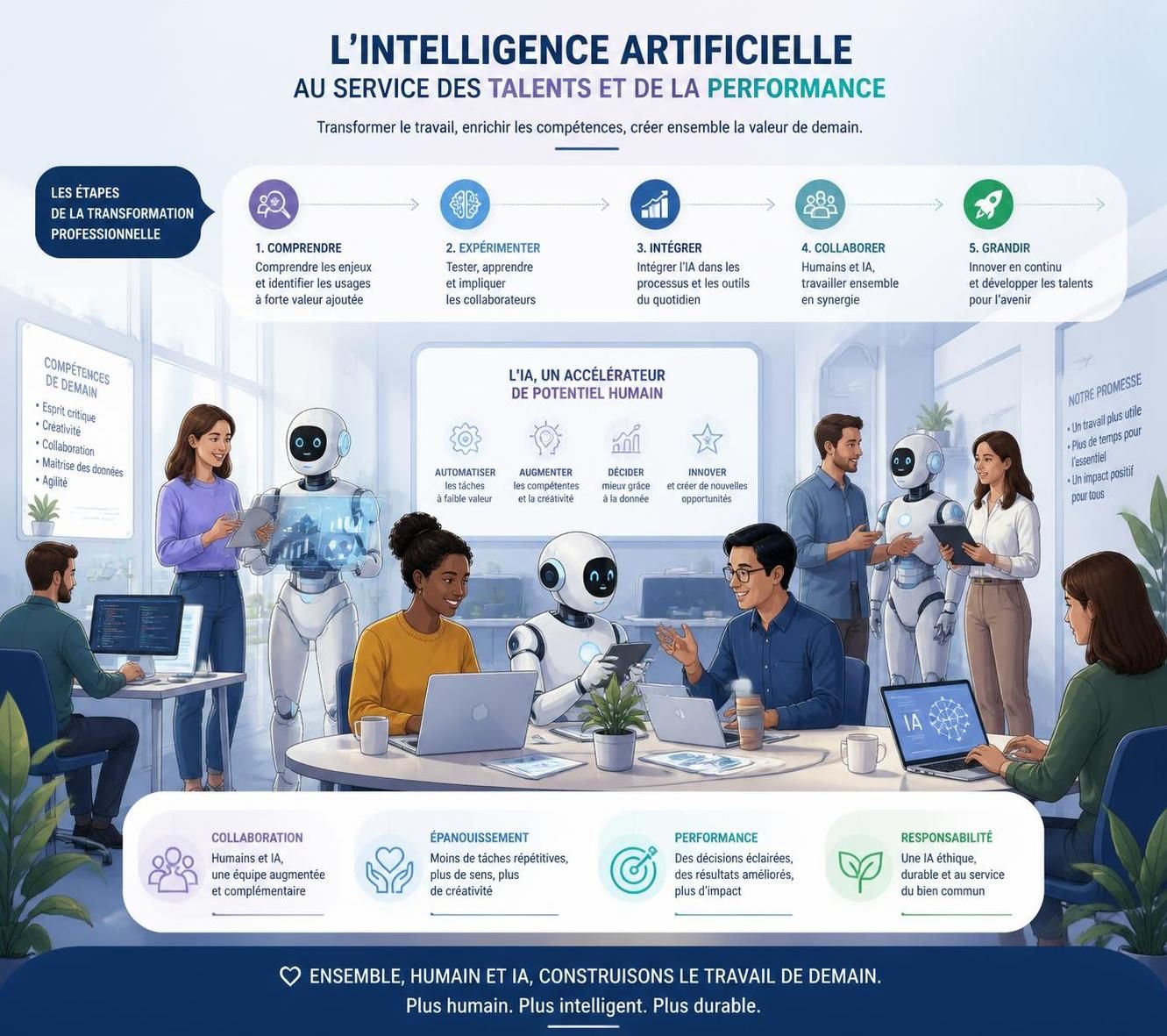 découvrez comment l'intelligence artificielle transforme notre quotidien, ses impacts sur la société, et les enjeux éthiques à considérer.