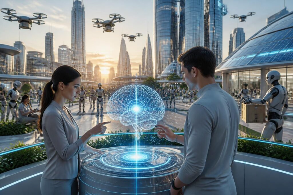 découvrez les impacts de l'intelligence artificielle en 2026 et comment elle transforme notre société, l'économie et le quotidien.