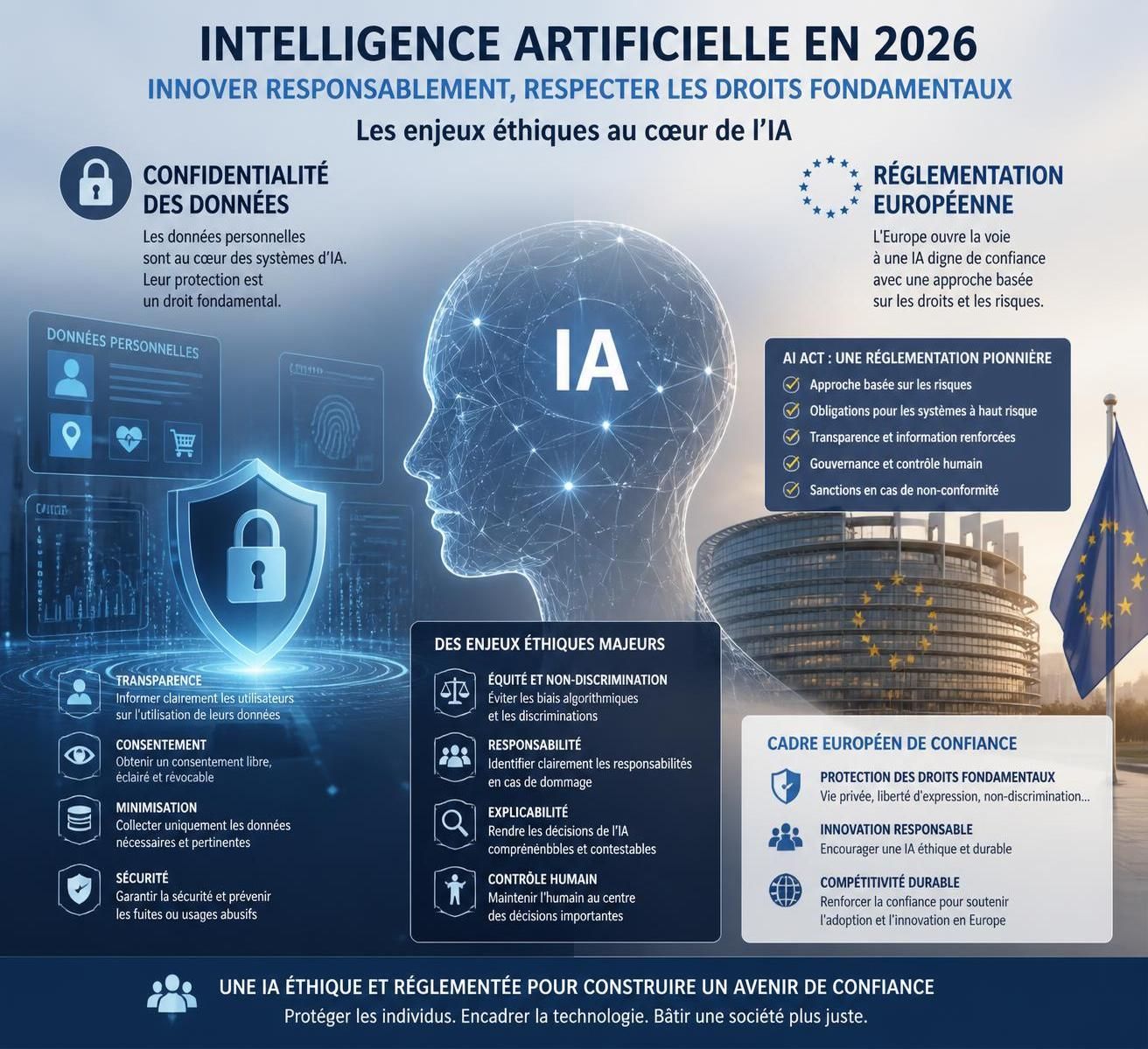 découvrez comment l'intelligence artificielle transforme notre monde en 2026 et explorez ses impacts majeurs sur la société, l'économie et la vie quotidienne.