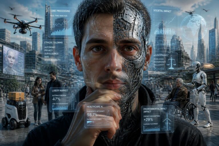 découvrez les impacts et enjeux de l'intelligence artificielle en 2026, ses applications et ses défis pour l'avenir de la société et de l'économie.