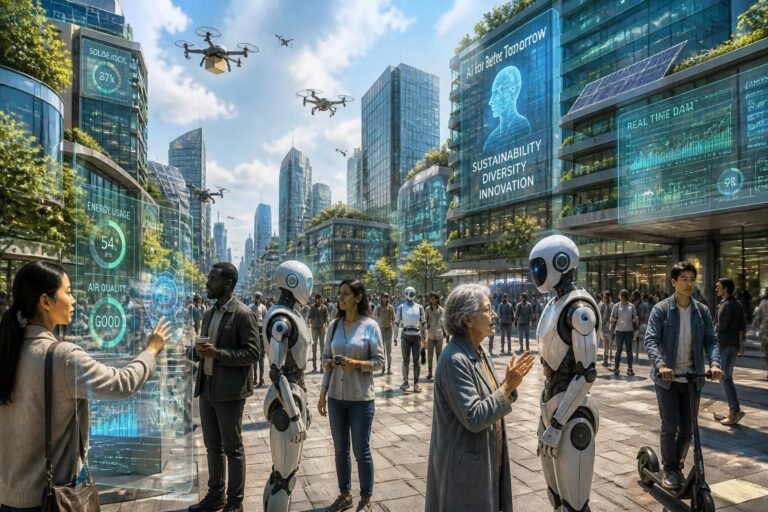 découvrez comment l'intelligence artificielle transforme la société en 2026, ses impacts majeurs et les enjeux éthiques liés à cette révolution technologique.