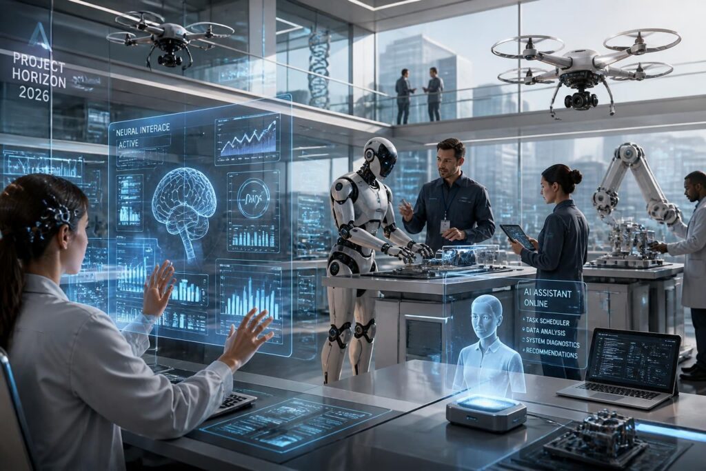 découvrez les innovations majeures de l'intelligence artificielle en 2026 et comment elles transforment notre quotidien et les secteurs clés.