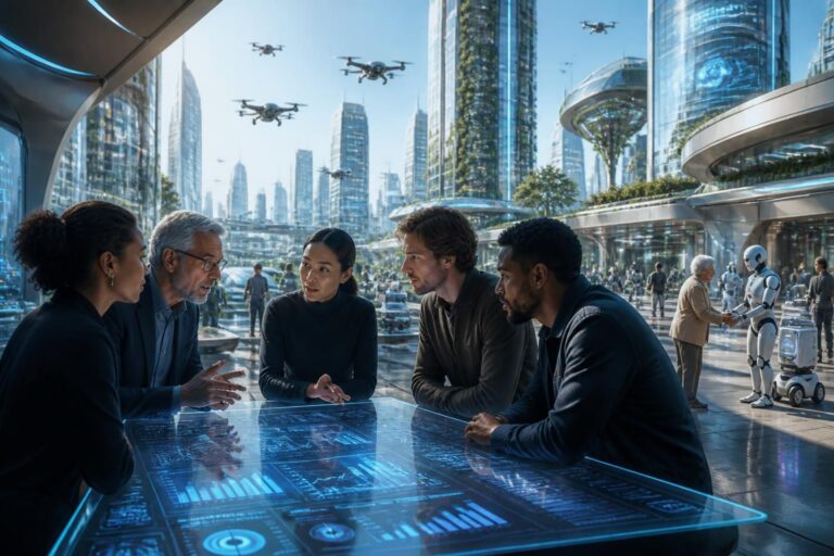 découvrez les enjeux majeurs et les opportunités offertes par l'intelligence artificielle en 2026, ainsi que son impact sur les secteurs clés et les perspectives d'avenir.