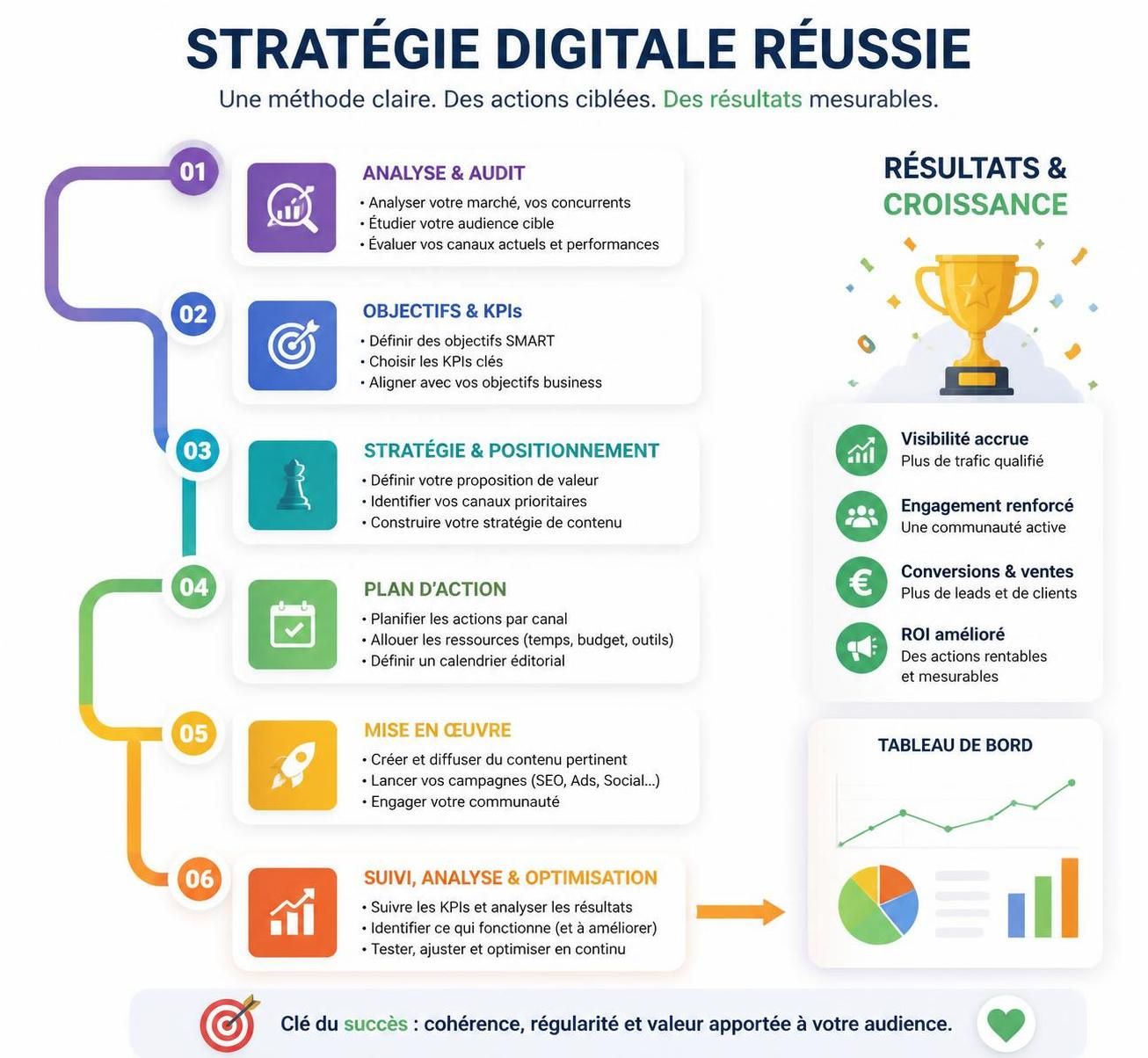 découvrez les clés indispensables pour réussir votre stratégie de marketing digital en 2026 et booster la visibilité de votre entreprise grâce aux dernières tendances et outils.